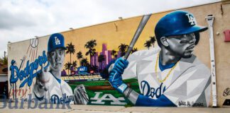 Starz Liquor Gives the Star Treatment to Dodger Players in New Mural