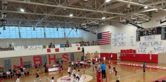 Burroughs Boys’ Volleyball Swept by St. Margaret’s