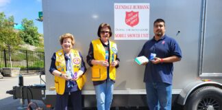 Burbank Noon Lions Club Supports Safe Storage With Donation