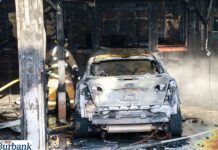 Burbank Fire Department Battles Two Residential Fires in One Day