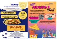 Rotary Club of Burbank Sunrise Hosts Two Summer Events