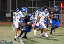 San Dimas Football Runs Past Burbank