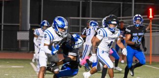 San Dimas Football Runs Past Burbank