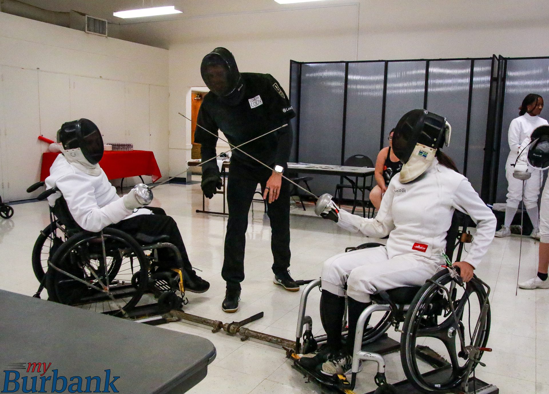 Wheelchair fencing is the newest adaptive sports activity