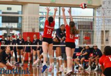 Burroughs Girls Volleyball Swept By Chaminade