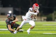 Burrough Football Shuts Out Host Glendale 49-0