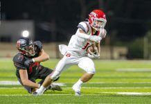 Burrough Football Shuts Out Host Glendale 49-0