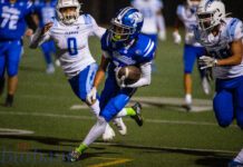 Burbank Football Runs Away From Visiting Fillmore 39-14