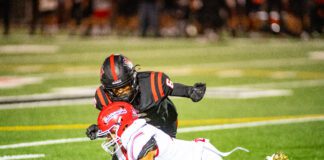 Burroughs Football Fights Off Harvard-Westlake