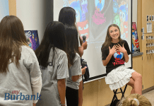 “Inside Out 2” Actress Kensington Tallman Visits Disney Elementary for Q&A with Students