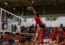 Burroughs Girls Volleyball Takes Out Northwood In Five-Setter