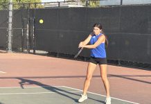 Burbank Girls Tennis Too Much for Burroughs