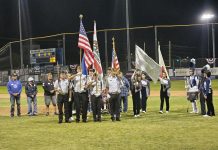 Veterans Night At Burbank Baseball Field Enormous Success