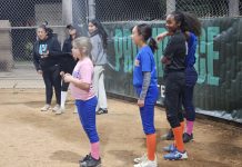 Providence Held Two Softball Camps For Seventh and Eighth Graders In November