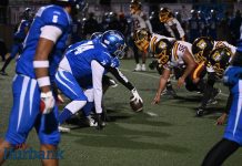 Burbank Football Unable to Hold On Against Highland
