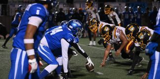 Burbank Football Unable to Hold On Against Highland