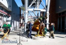 Green Lantern John Stewart Statue Unveiled at Burbank Empire Center