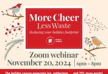Burbank Recycle Center to Host “More Cheer, Less Waste” Webinar