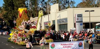 Burbank’s Rose Parade Float ‘Having a-Lava Fun’ Comes Home A Big Winner