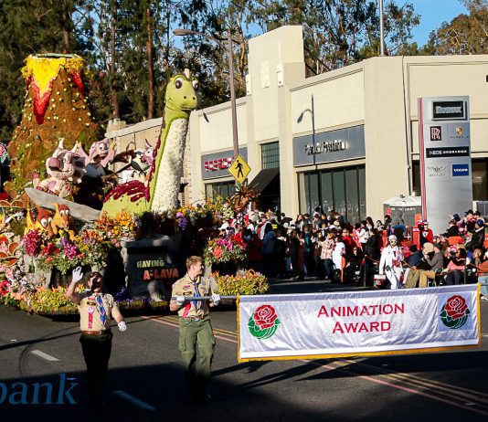 Burbank’s Rose Parade Float ‘Having a-Lava Fun’ Comes Home A Big Winner