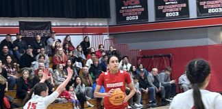 Burroughs Girls Basketball Rallies to Stun Village Christian
