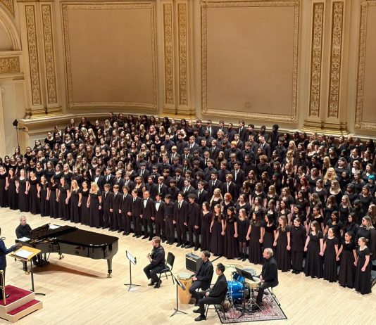Dolores Huerta Middle School Madrigals Shine at Carnegie Hall
