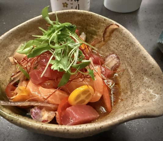 Yunomi Handroll Serves Up Delicious Sushi, Japanese Favorites With Efficiency yunomi ceviche