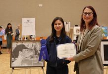 Burroughs Student Wins First Place in Rep. Laura Friedman’s Inaugural Congressional Art Competition