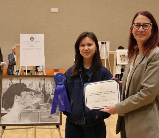Burroughs Student Wins First Place in Rep. Laura Friedman’s Inaugural Congressional Art Competition