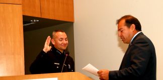Rafael Quintero Sworn in as Burbank’s 13th Chief of Police