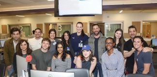 Cast Makes a ‘Pitt’ Stop at Providence Saint Joseph Medical Center