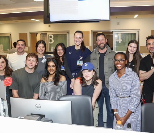 Cast Makes a ‘Pitt’ Stop at Providence Saint Joseph Medical Center