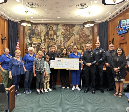 Burbank Noon Rotary Honors Detective Ryan Alexy with 2025 Rex Andrews Police Scholar Award