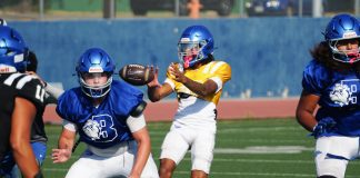 Burbank Football Is Stellar in Win Over San Dimas