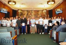 Burbank Baseball Team Recognized By City Council
