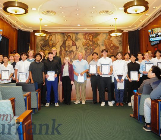 Burbank Baseball Team Recognized By City Council