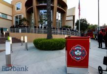 Burbank Police & Fire Department Remember 9-11 During Ceremony at Headquarters