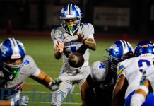 Burbank Football Wins Big Over Arcadia