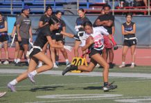 Burroughs Girls Flag Football Uses Second Half To Defeat Host Los Altos