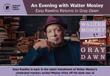 Devil In A Blue Dress Author Celebrates Latest Easy Rawlins Thriller At Burbank Library Event Celebrated author Walter Mosley shares his latest thriller "Gray Dawn" at the Burbank Public Library on Tuesday, September 16. (Image Courtesy Burbank Public Library)