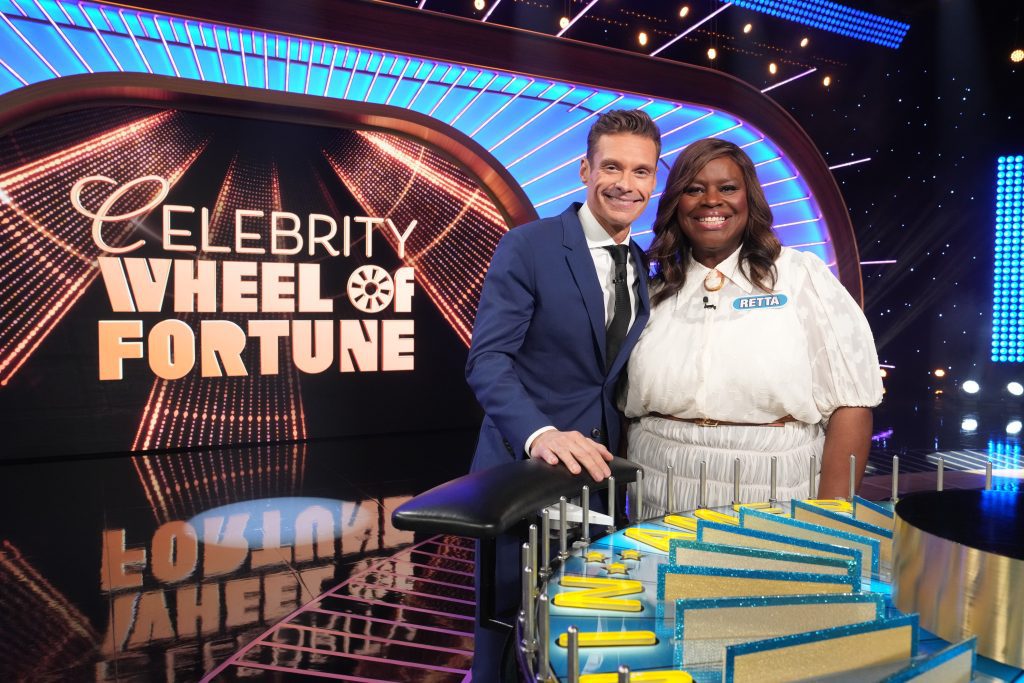 Retta on Celebrity Wheel of Fortune.