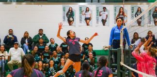 Providence Girls Volleyball Earns Four-Set Victory