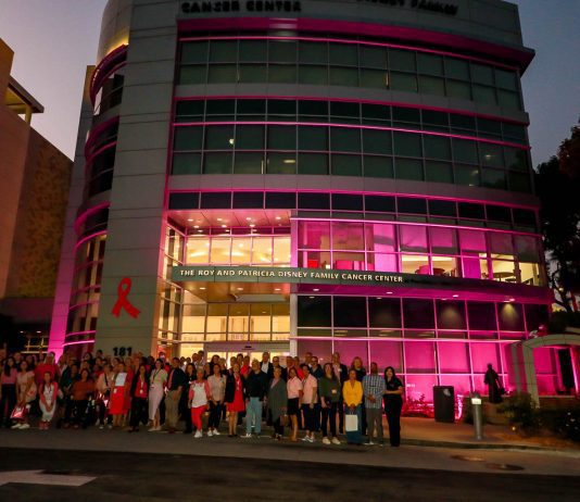 Disney Family Cancer Center Goes Pink for Breast Cancer Awareness