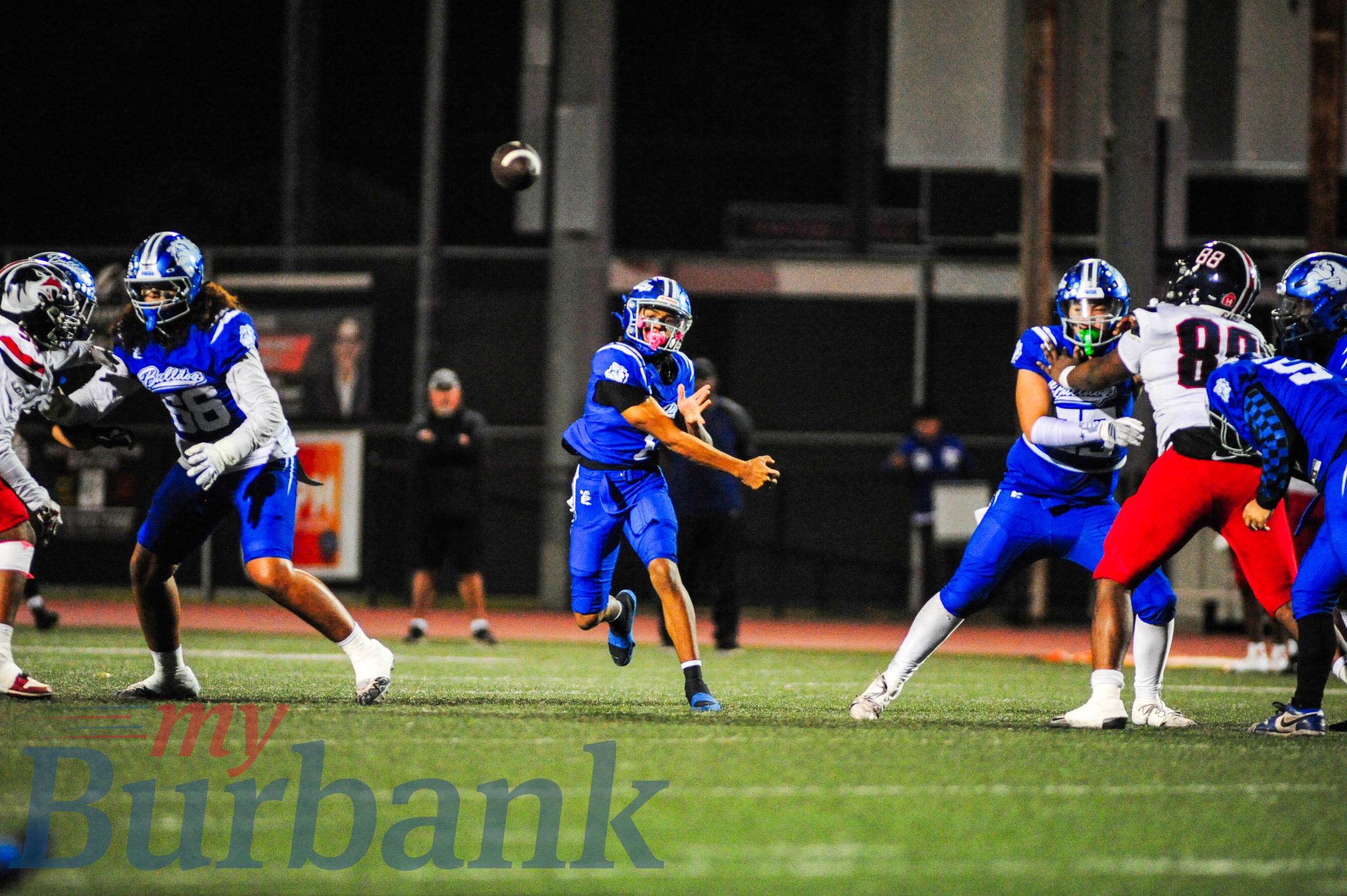 Burbank Football Victorious Versus Lancaster In CIF First-Round Game ...