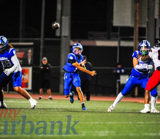 Burbank Football Victorious Versus Lancaster In CIF First-Round Game