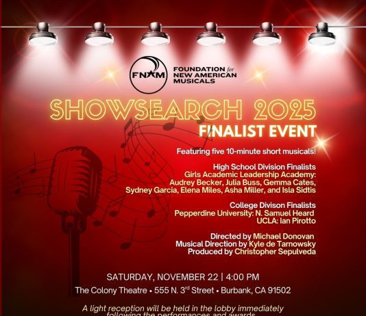 FNAM’s ShowSearch 2025 Finalist Event NOV 22 at The Colony Theatre – Free Admission