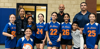 St. Finbar Volleyball Completes Undefeated Season