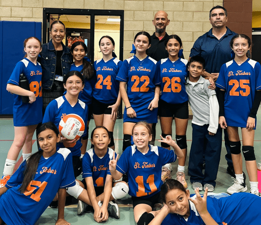 St. Finbar Volleyball Completes Undefeated Season