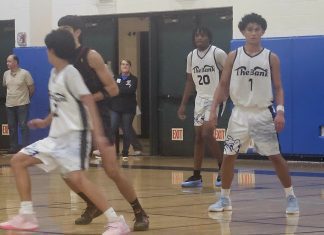 Burbank Boys Hoops Strong Early, Cannot Keep Pace With Arcadia In Second Half