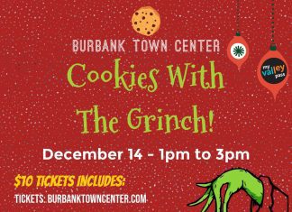 Cookies With The Grinch Brings Whoville Magic to the Burbank Town Center